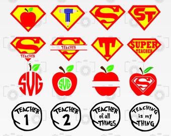 Download Super teacher svg | Etsy