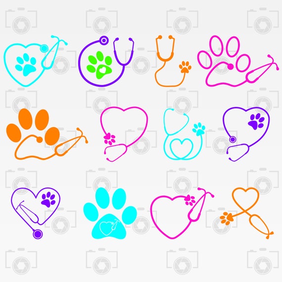 Free Free Paw Print Stethoscope Svg 866 SVG PNG EPS DXF File