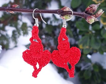 Boucles d'oreilles ASIA au crochet