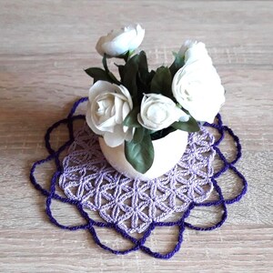 crochet Doiley &quot;FLOWER OF LIFE&quot;