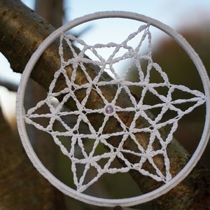 Dreamcatcher crochet FLOWER OF LIFE image 3