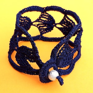 crochet Anklet, Bracelet &quot;Shells&quot;