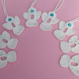 8 crochet Angel Charms zdjęcie 10