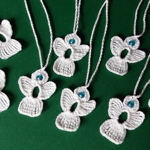 8 crochet Angel Charms zdjęcie 4