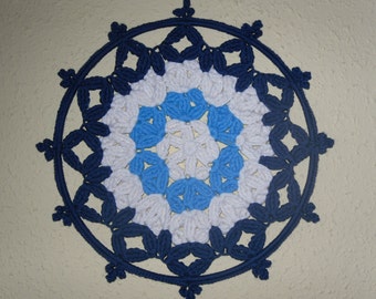 Dreamcatcher crochet FLOWER OF LIFE