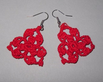 TRIANGLE Boucles d'oreilles au crochet