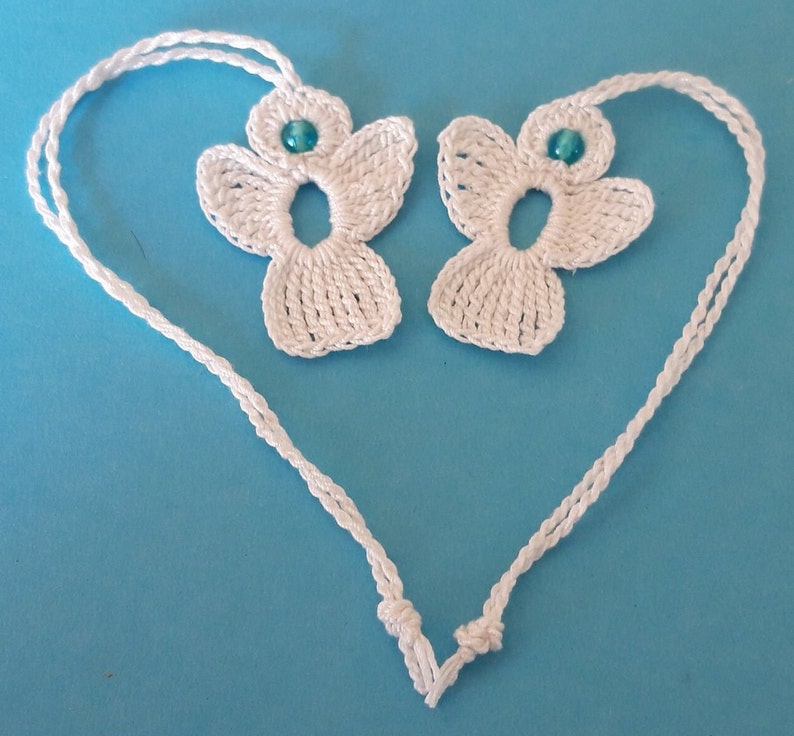 8 crochet Angel Charms zdjęcie 9