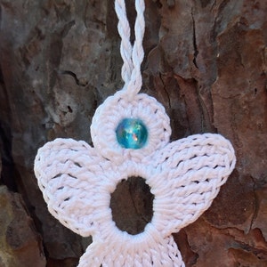 8 crochet Angel Charms zdjęcie 8