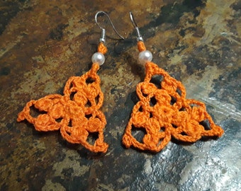 TRIANGLE Boucles d'oreilles au crochet