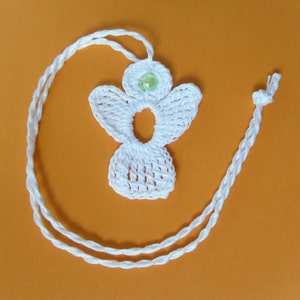 3 Anges au crochet en blanc image 8