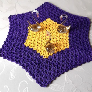 crochet Doily &quot;FLOWER OF LIFE&quot;