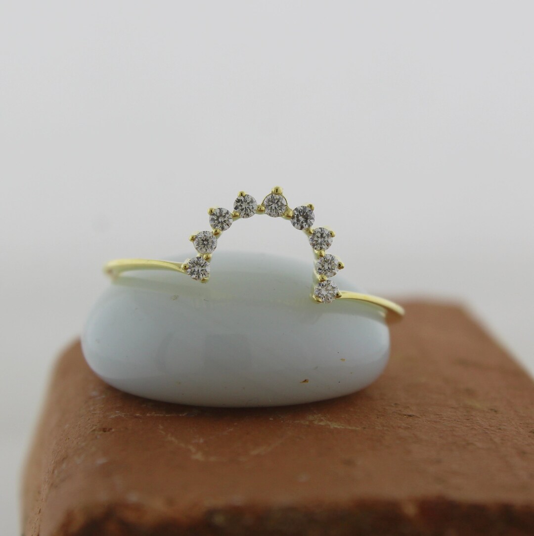 Engagement Ring Guard Engagement Ring Enhancer Promise Anniversary Half