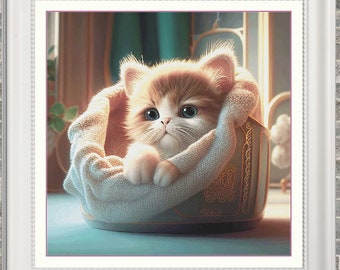 Kitten cross stitch, kitten pattern to embroider, cross stitch cats, cross stitch kittens, kitten to embroider, pet cross stitch