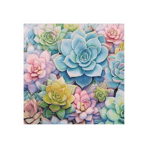 Cactus Cross Stitch, Succulents, Succulent Plants Cross Stitch, Plants Cross Stitch, Cactus Pattern, Succulent Plant Pattern, cross stitch