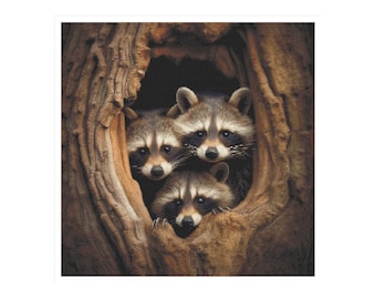 Raccoons cross stitch, raccoon cross stitch, raccoon pattern, trea cross stitch, cross stitch raccoons, cross stitch raccoon pattern