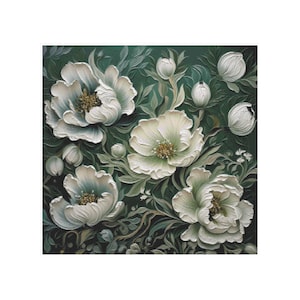 Cross stitch flowers, cross stitch art, white flower pattern, cross stitch flower pattern, cross stitch lotuses, white flower pattern