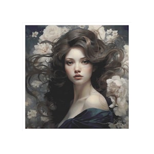 Woman cross stitch, women pattern, cross stitch princess, cross stitch art, art nouveau cross stitch, cross stitch woman, cross stitch girl