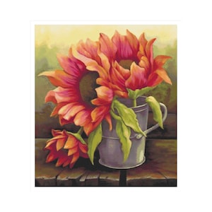 Sunflowers cross stitch, cross stitch flowers, cross stitch sunflower, flower bouquet, cross stitch, roses, spring pattern, sunflower, rural