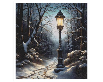 Christmas cross stitch, cross stitch noel, Christmas to embroider, winter to embroider, snow cross stitch, light cross stitch, snow pattern