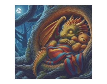 Dragon cross stitch, little dragon pattern, magic cross stitch, fantasy cross stitch, dragons cross stitch, fantastic forest cross stitch