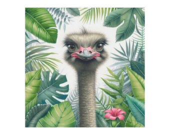 Ostrich cross stitch, cross stitch bird, cross stitch ostrich pattern, jungle cross stitch, pattern keeper Ostrich pattern, bird pattern