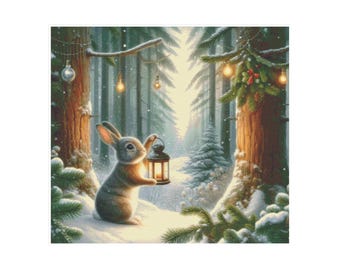 Cross stitch rabbit pattern, rabbit cross stitch, bunny cross stitch, cross stitch pattern, forest cross stitch, Christmas pattern rabbit