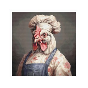 Hen cross stitch, chicken pattern, rooster cross stitch, cross stitch, hen pattern, hen, chicken, farm, cross stitch farm, rooster, pattern