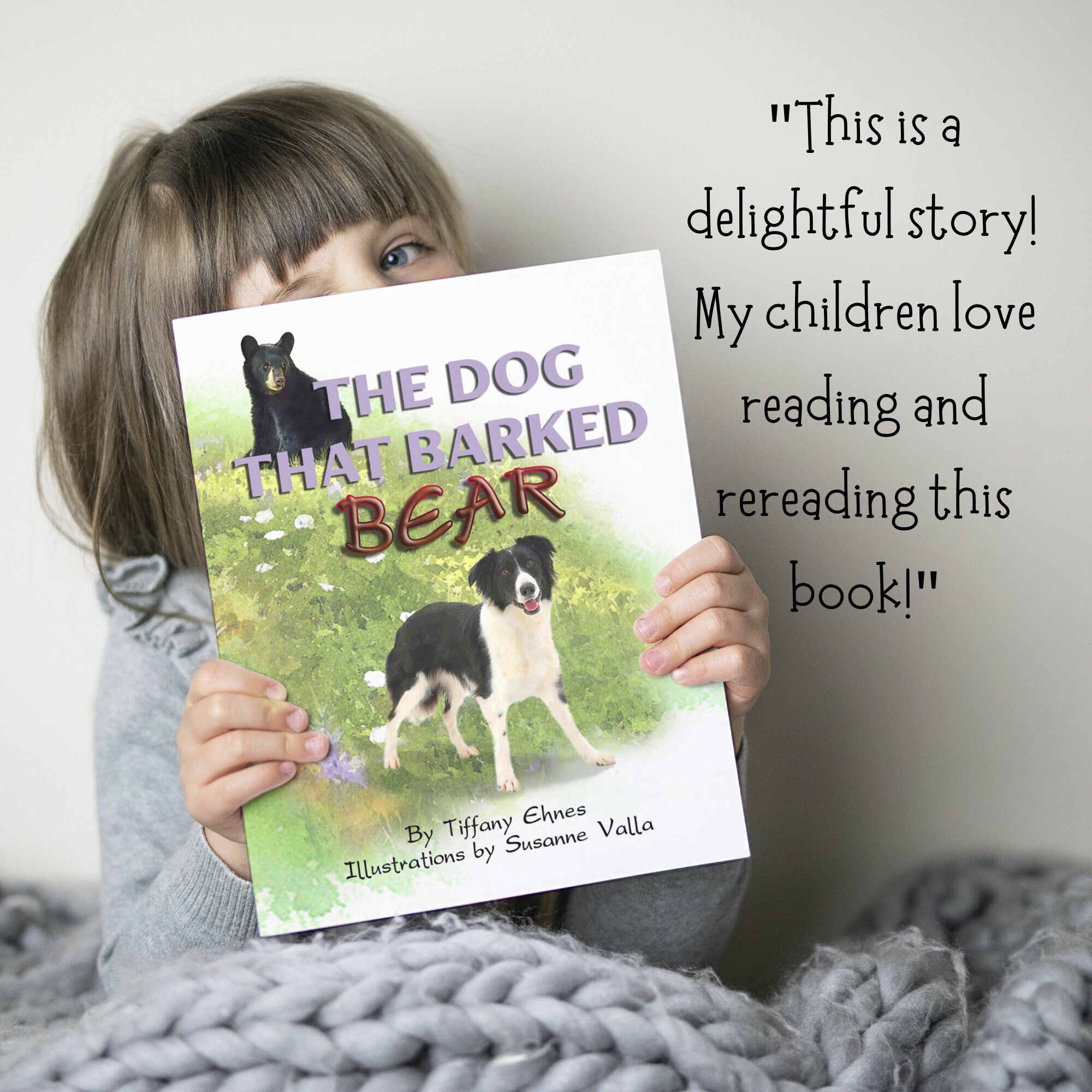 Children's Book About a Dog and Curious Bear Story for Ages 5 to 8