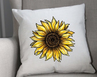 SANDINI SEAT CUSHIONS/SCATTER CUSHIONS-Sunflower-Decoration for House and Garden 