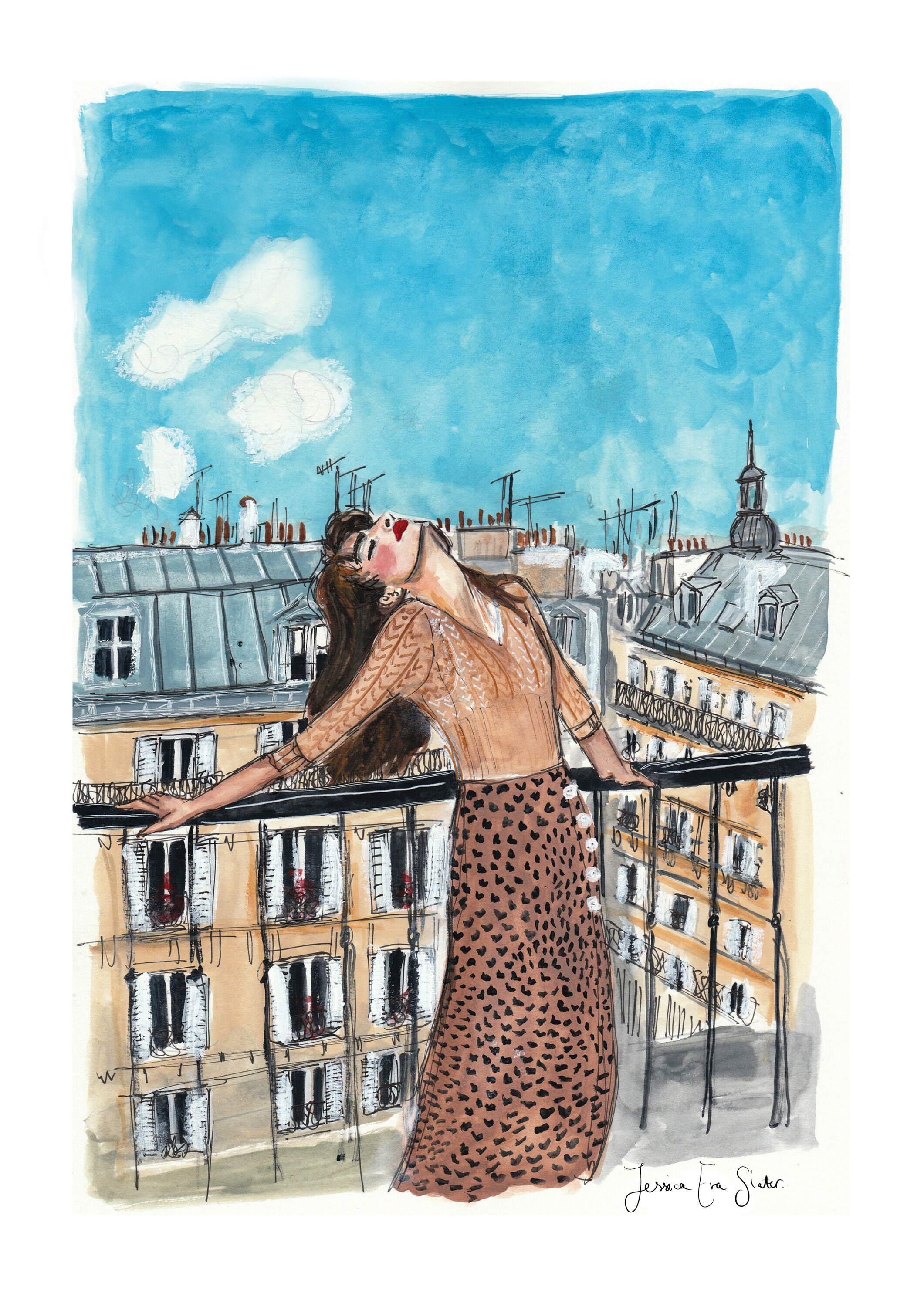 Elle Est Tombée Amoureuse à Paris