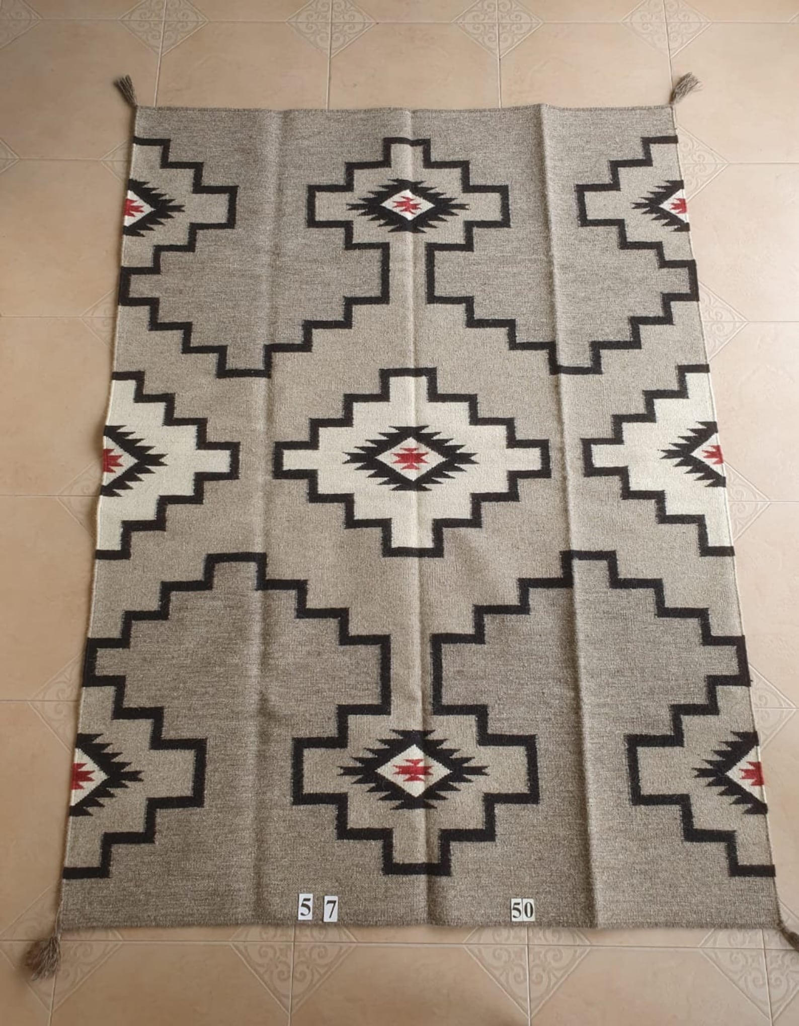 Navajo Rug, Navajo Bedroom Rug, Custom Rug, Native American Rug, Living ...