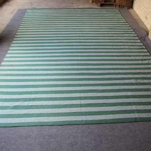 Striped rug, area rug, kilim rug, dhurrie rug, flat weave rug, large area rug, stripe rug, 8x10 rug, 9x12 area rug, 6x9 rug, 5x8 dhurrie