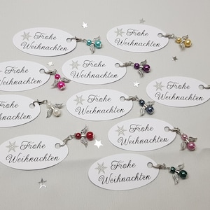 Frohe Weihnachten-Karten mit Engel in verschiedenen Farben zur Auswahl, Ideales Kunden Geschenk oder für die Kollegen