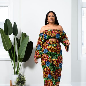 Flare pants cheap set plus size