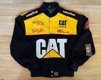 Giacca da corsa NWT vintage Ward Burton JH Design