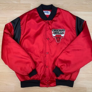 Vintage Chicago Bulls Chalk Line Bomber Jacket (Rare)