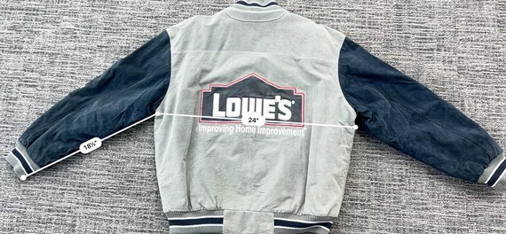 RARE Lowe's Wilson Leather Racing Jacket - image 7