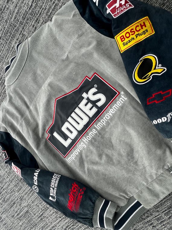 RARE Lowe's Wilson Leather Racing Jacket - image 6