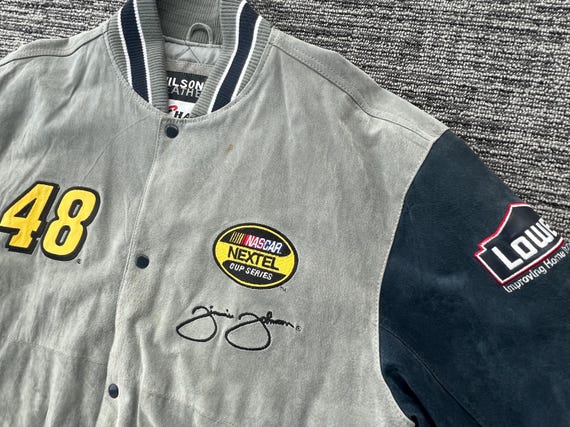 RARE Lowe's Wilson Leather Racing Jacket - image 4