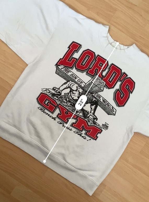 Vintage Living Epistles Lord's Gym Sweater (Rare … - image 8