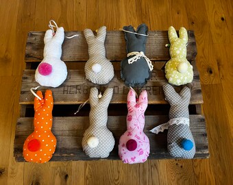 Easter bunnies made of fabric, Easter decorations, Easter, bunnies, handmade by PeCaLe.de