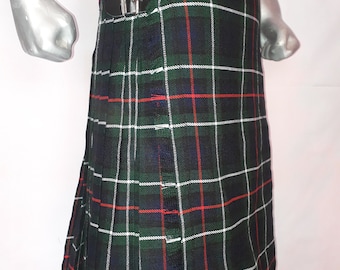 Mackenzie Tartan Kilt With Leather Straps
