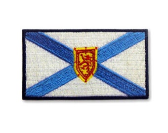 BRAND NEW NOVA SCOTIA PROVINCE STATE CANADA ROCKER BIKER IRON ON PATCH