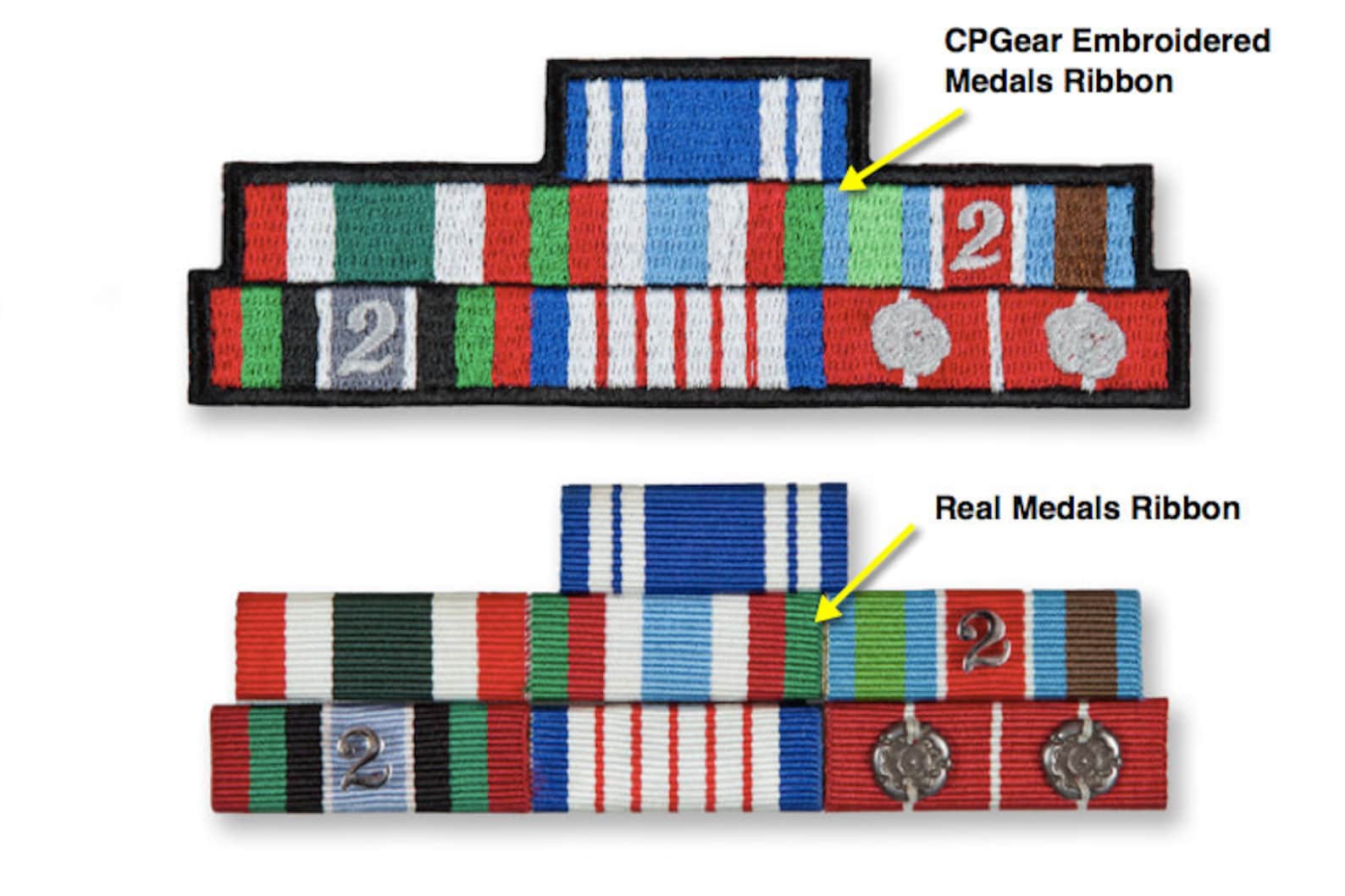 Medal Ribbons Patch Turn Your Military Medal Ribbons Into an