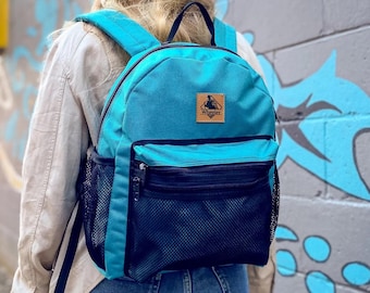 Minimalistischer Tagesrucksack-Rucksack - Leichte Reisetasche, kleiner lässiger Rucksack für Arbeit, Schule oder Outdoor-Abenteuer