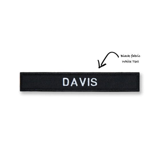 Nametapes (1x6") | With Hook Fastener backing & Your Custom Text