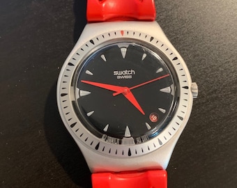 2005 Irony Swatch Watch Unbounded