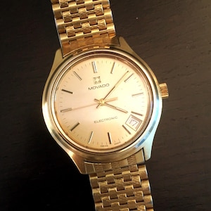 Zenith Movado Tuning Fork ESA 9162 herenhorloge uit de jaren 70