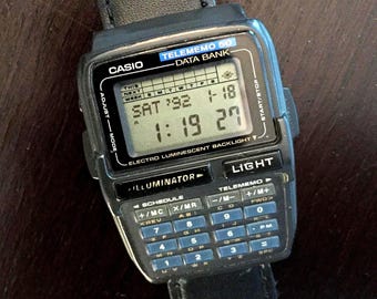Vintage Casio Digital Telememo 50 DBC 63 Watch