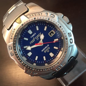 Timex reef gear indiglo 200m price shop